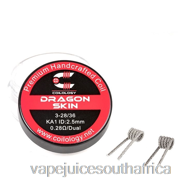 Vape Juice South Africa Coilology Performance Prebuilt Coils Dragon Skin - 0.28Ohm Ka1